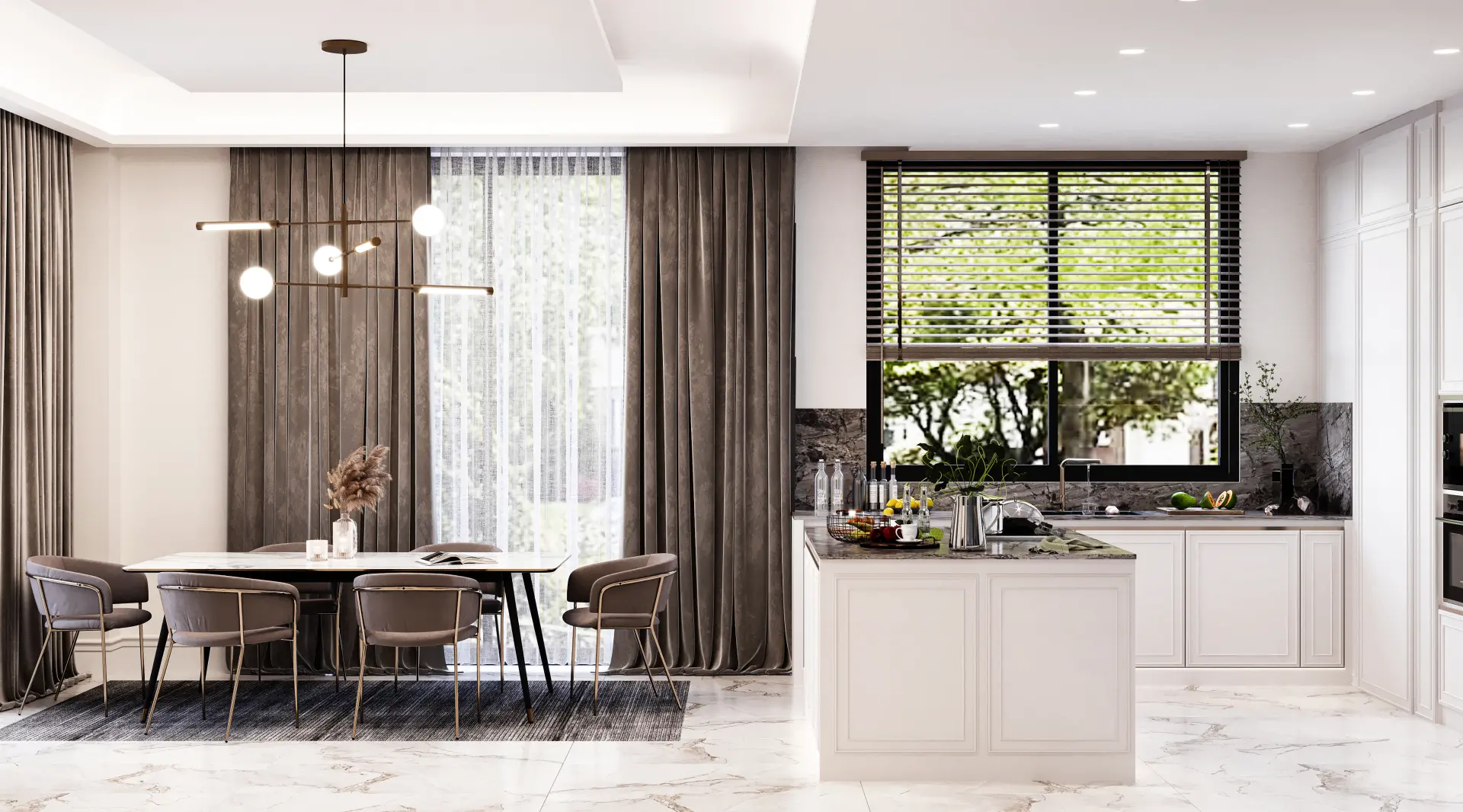 İÇ MİMARLIK - VİLLA - HALİL GÜNNAR