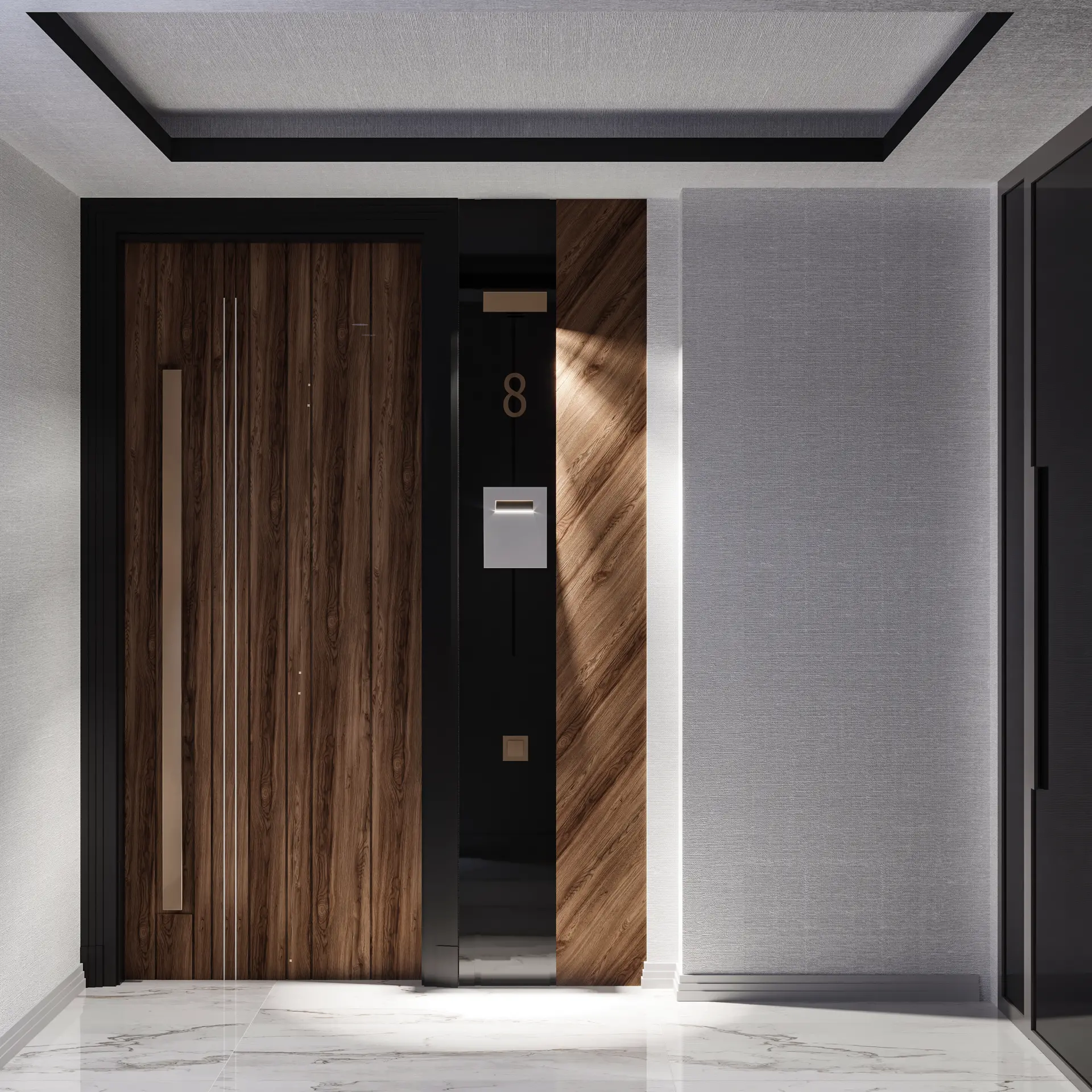 İÇ MİMARLIK - TOPLU KONUT - CADDE MASLAK