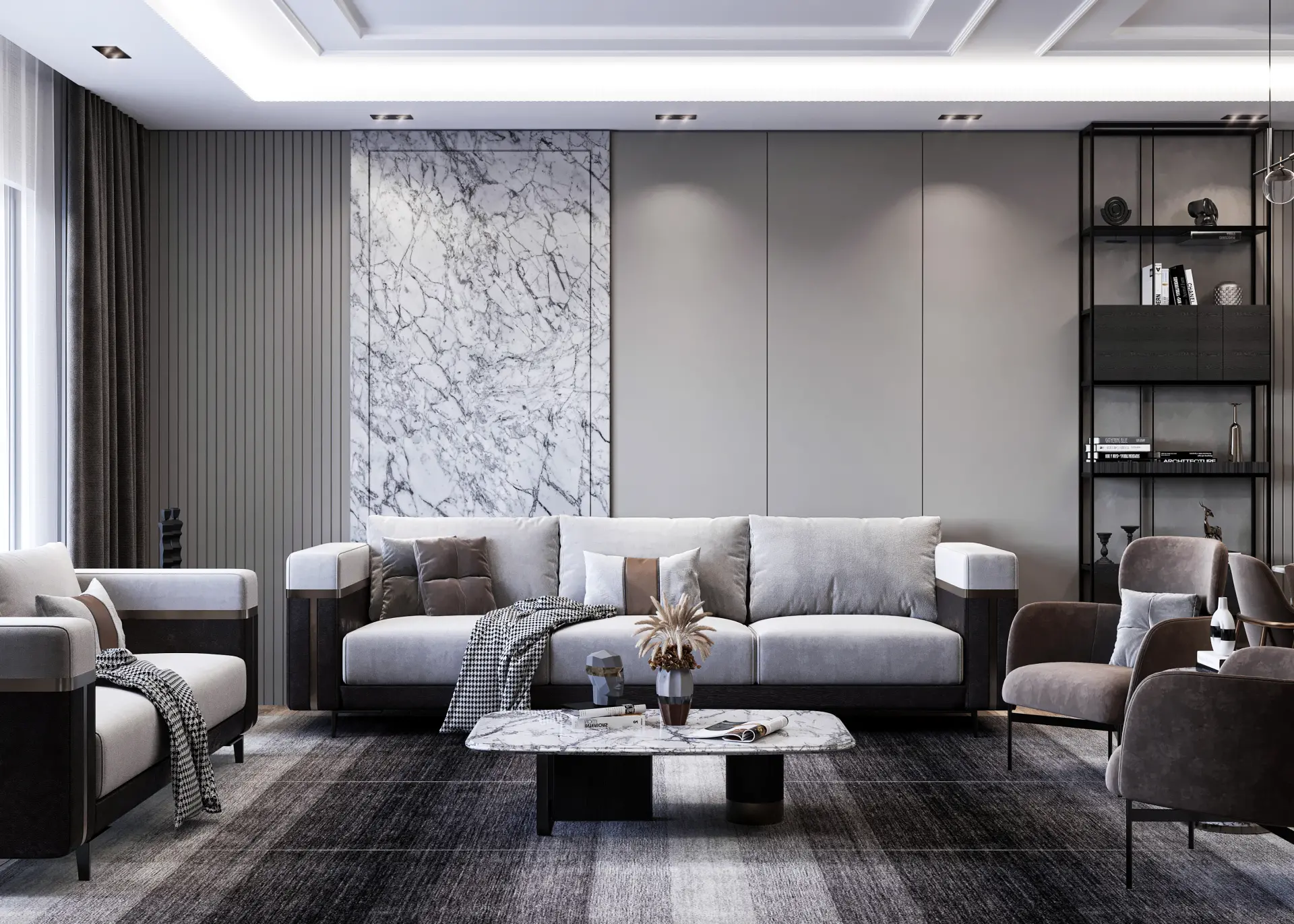 İÇ MİMARLIK - TOPLU KONUT- PANORA MASLAK