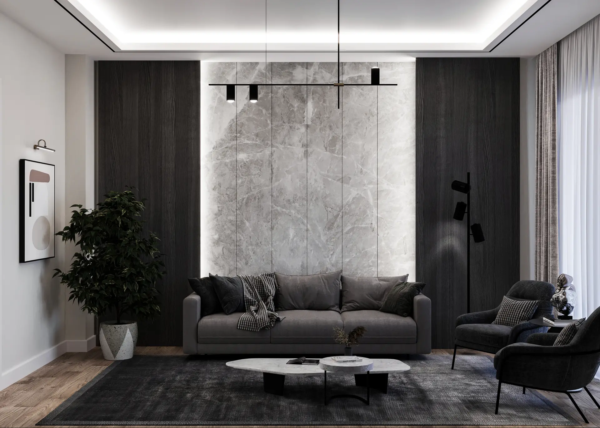 İÇ MİMARLIK - TOPLU KONUT - MARKON