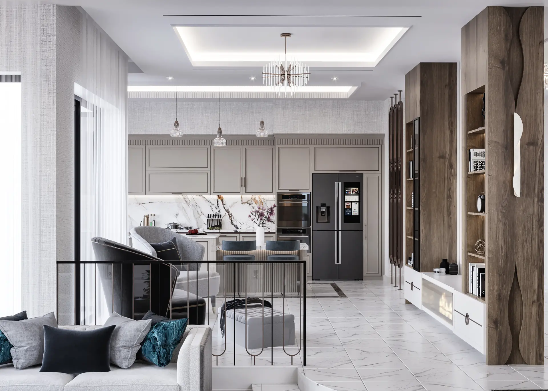 İÇ MİMARLIK - VİLLA - SEMA ERGEN