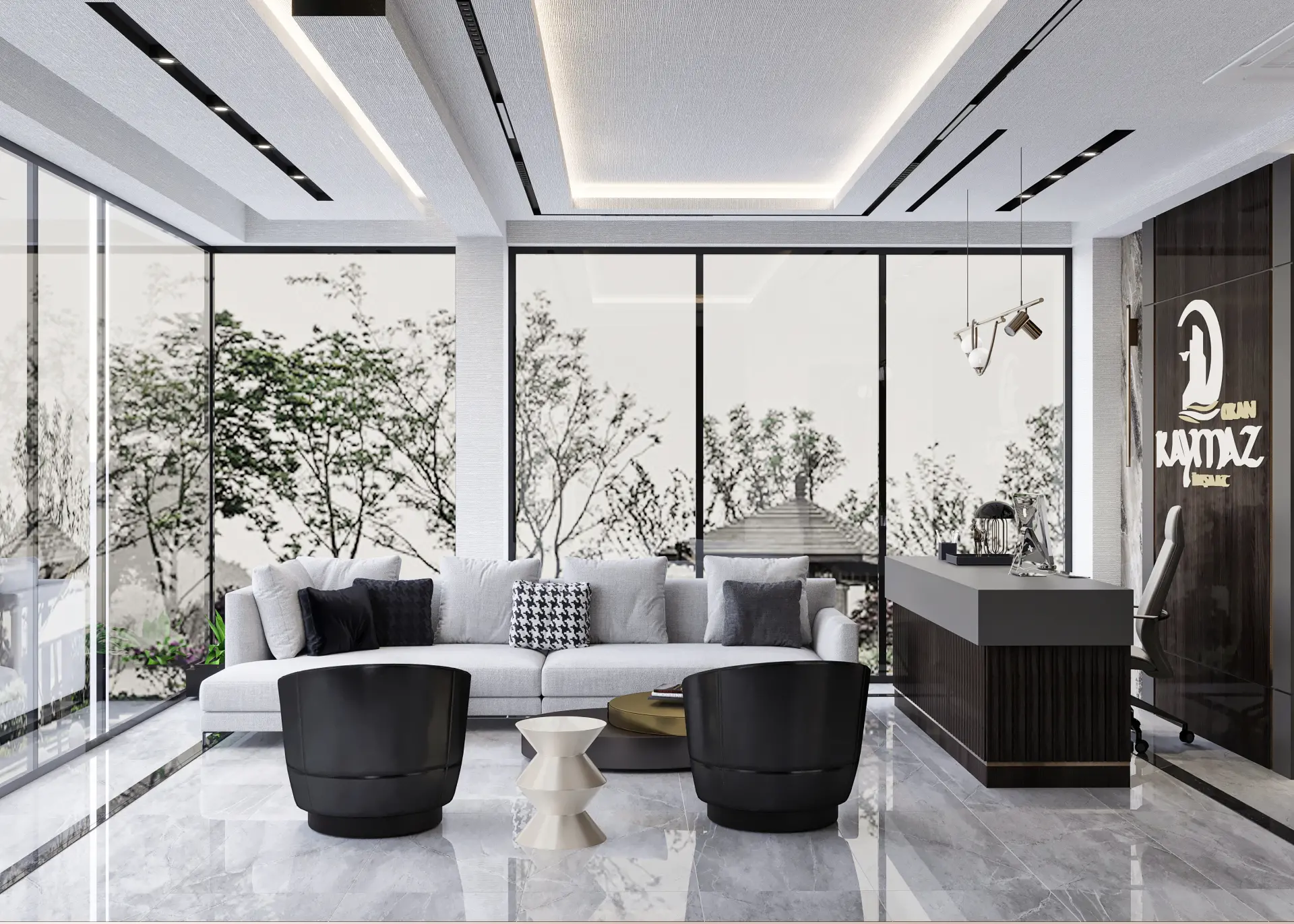 İÇ MİMARLIK - OFİS - OKAN KAYMAZ