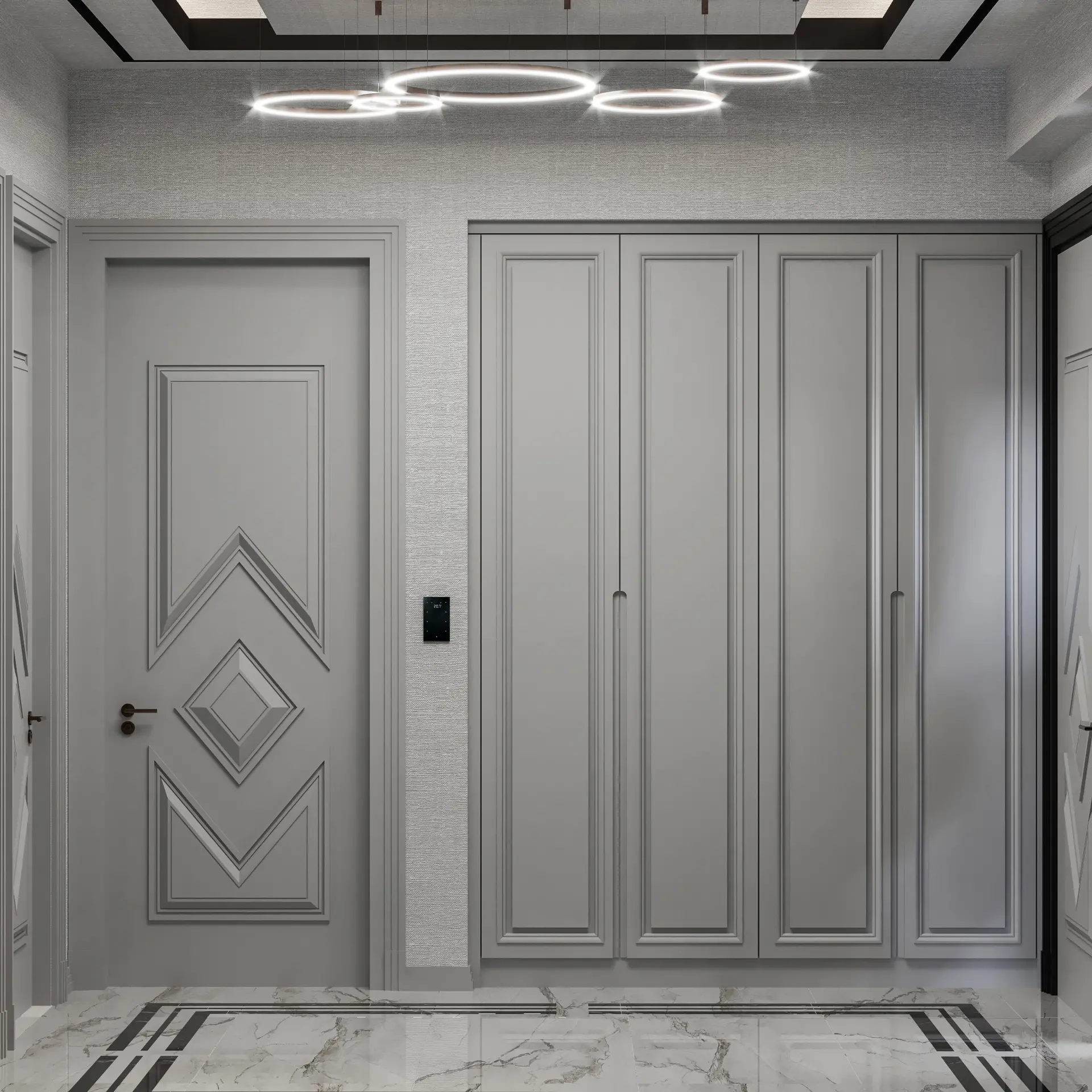 İÇ MİMARLIK - TOPLU KONUT - CADDE MASLAK