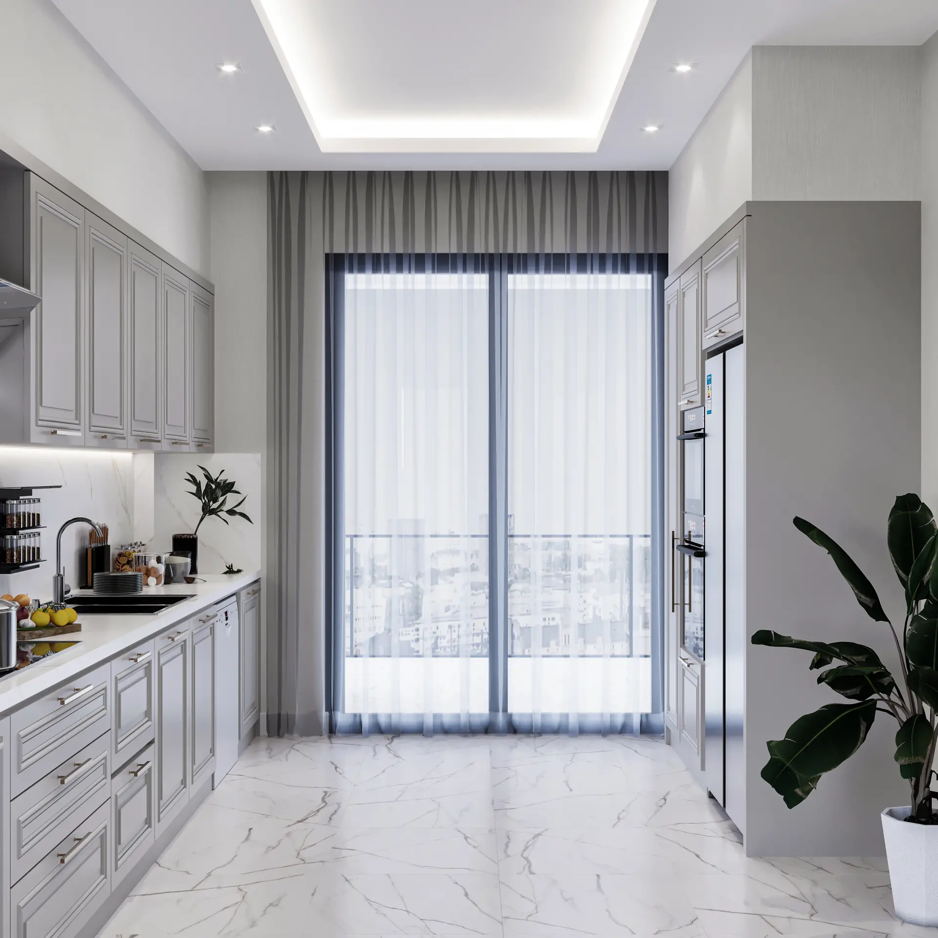 İÇ MİMARLIK - TOPLU KONUT - MARKON