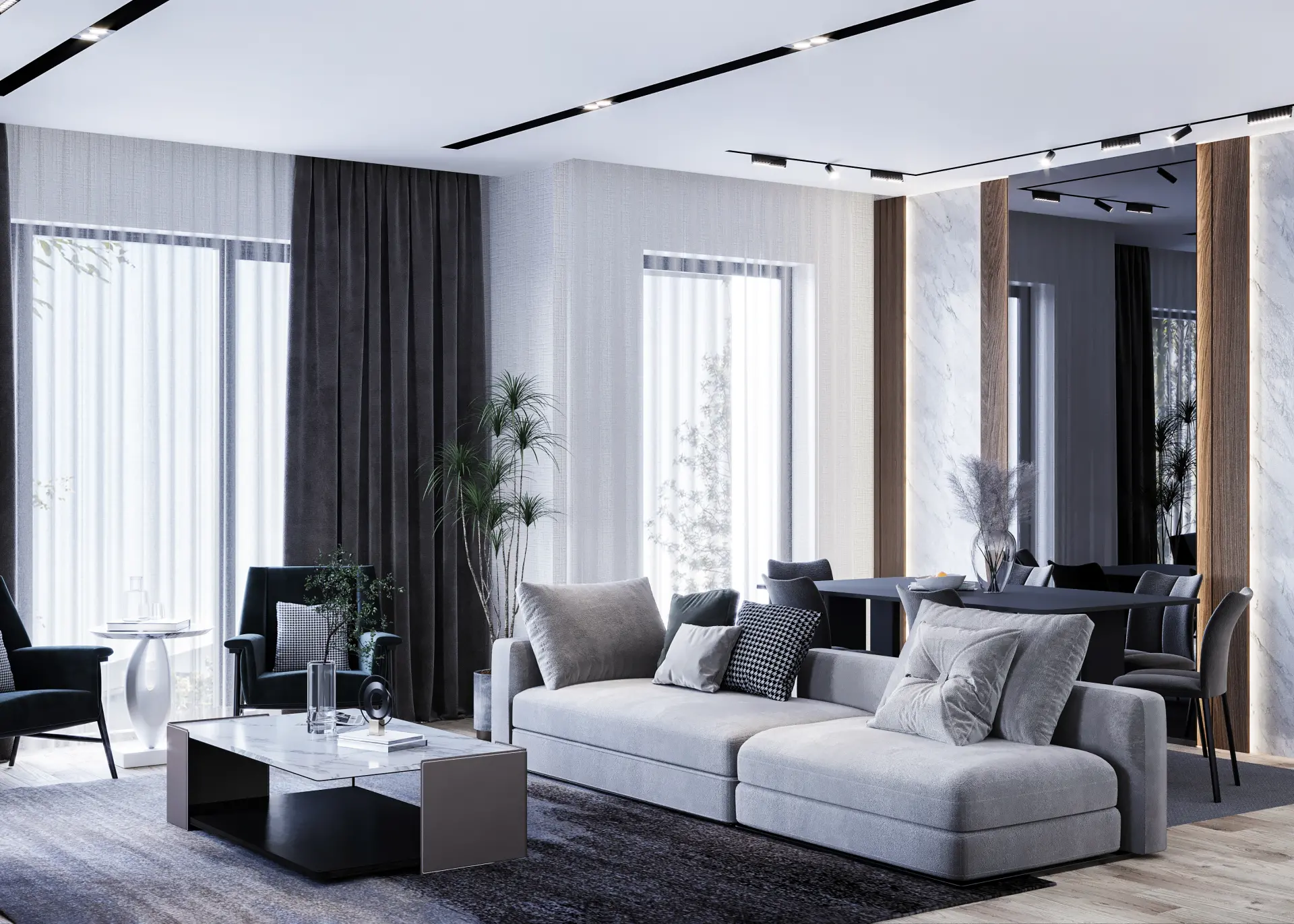 İÇ MİMARLIK - VİLLA - A.F