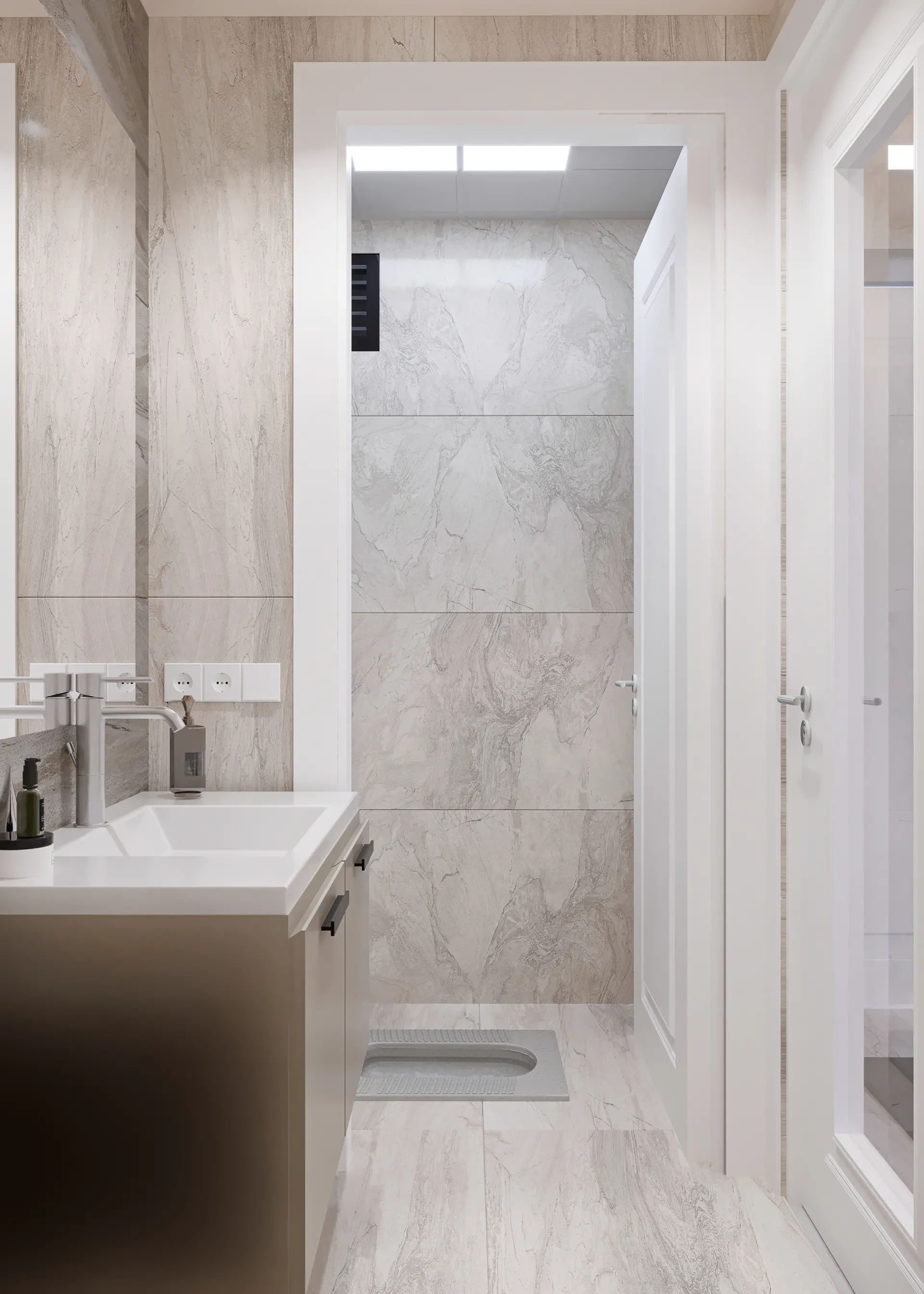 İÇ MİMARLIK - TOPLU KONUT - 18 DAİRE