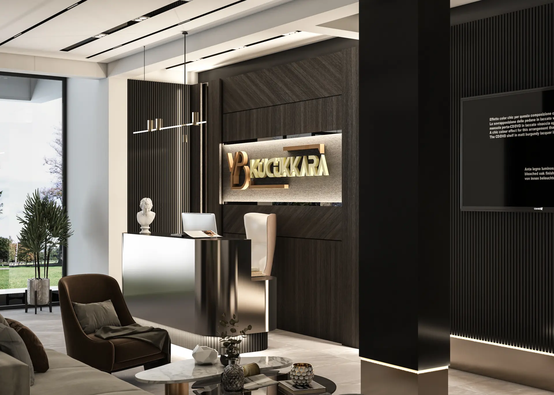 İÇ MİMARLIK - OFİS - YAŞAR KÜÇÜKKARA