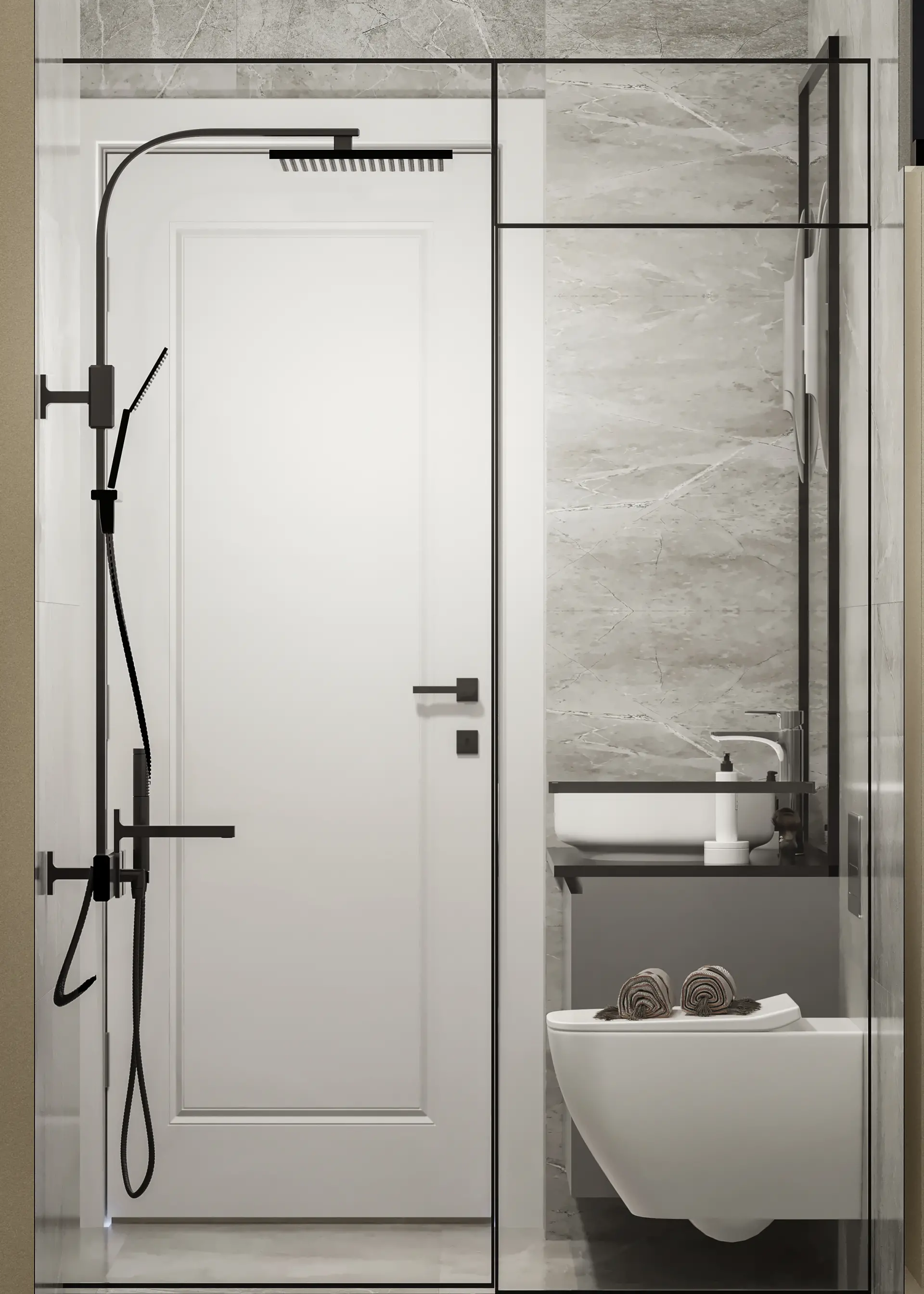 İÇ MİMARLIK - TOPLU KONUT - PORT MASLAK