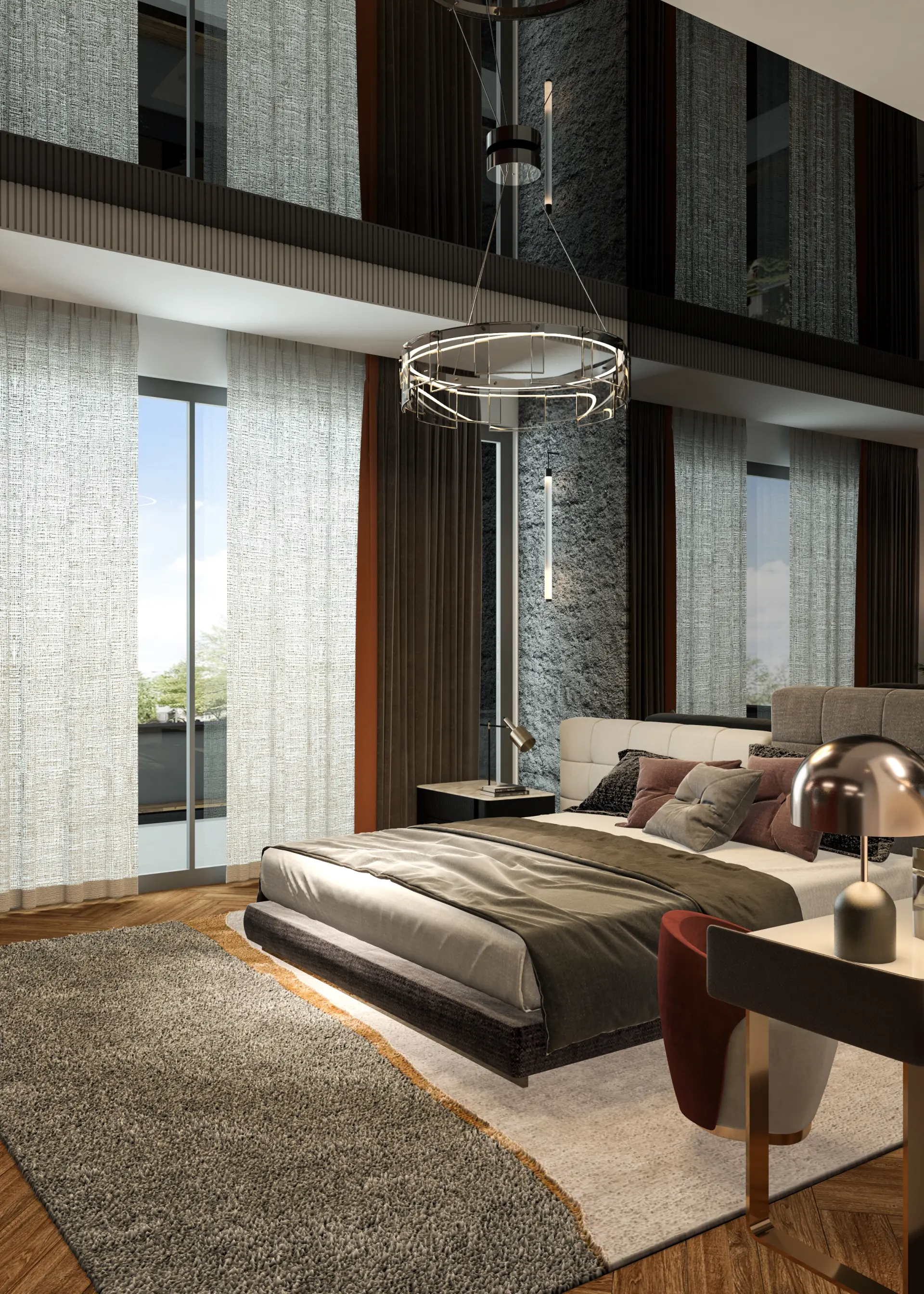 İÇ MİMARLIK - VİLLA - F.Ö