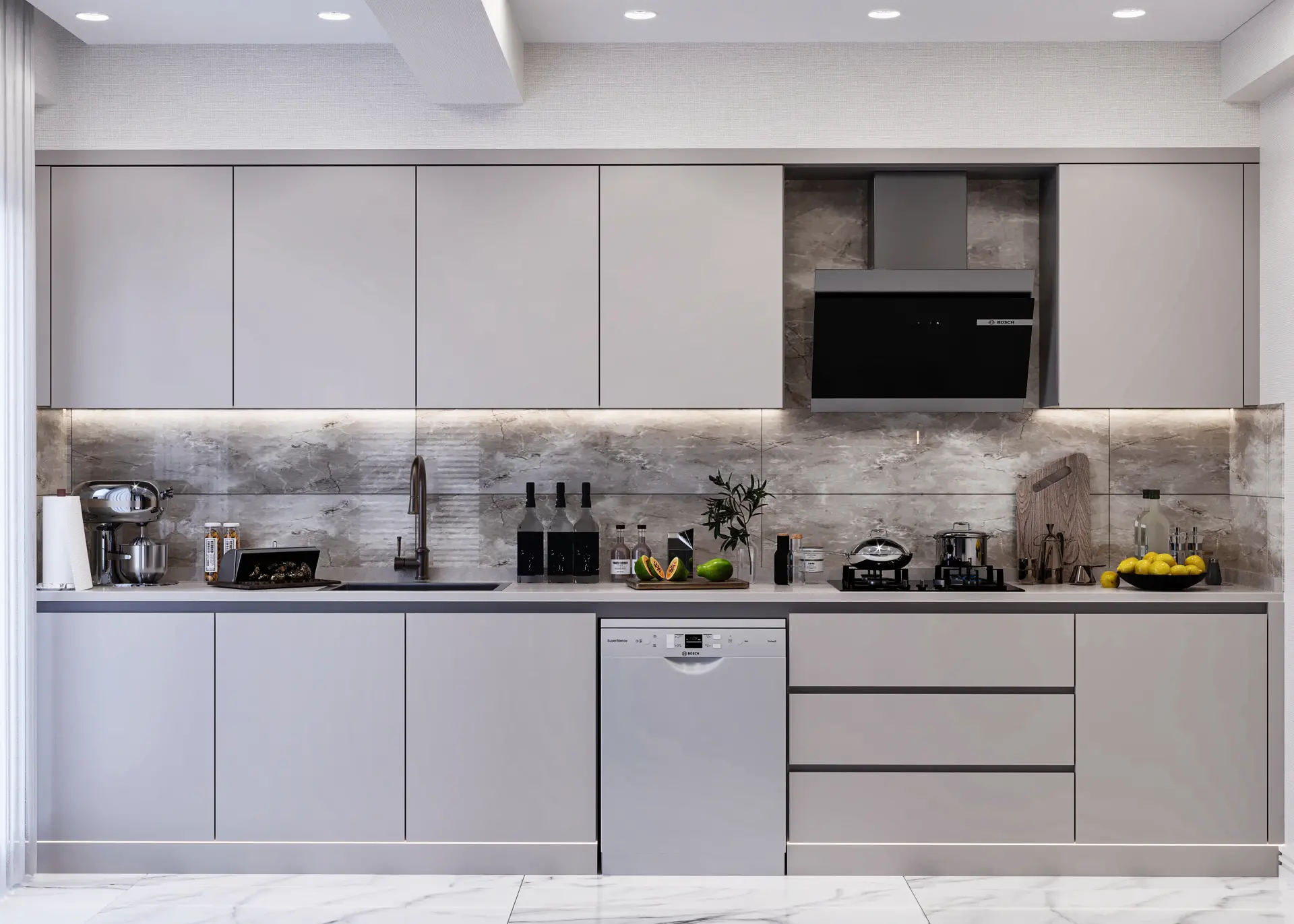 İÇ MİMARLIK - TOPLU KONUT - EMN İNŞAAT