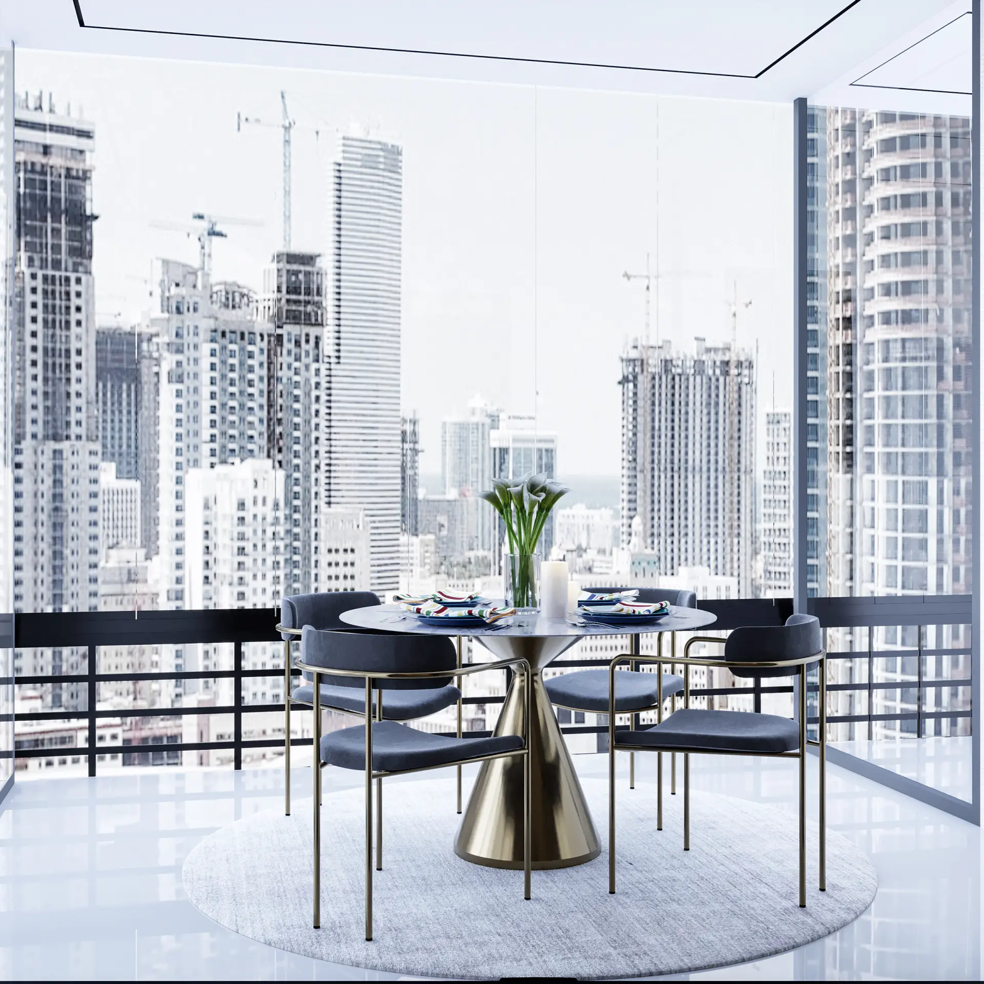 İÇ MİMARLIK - TOPLU KONUT- PANORA MASLAK