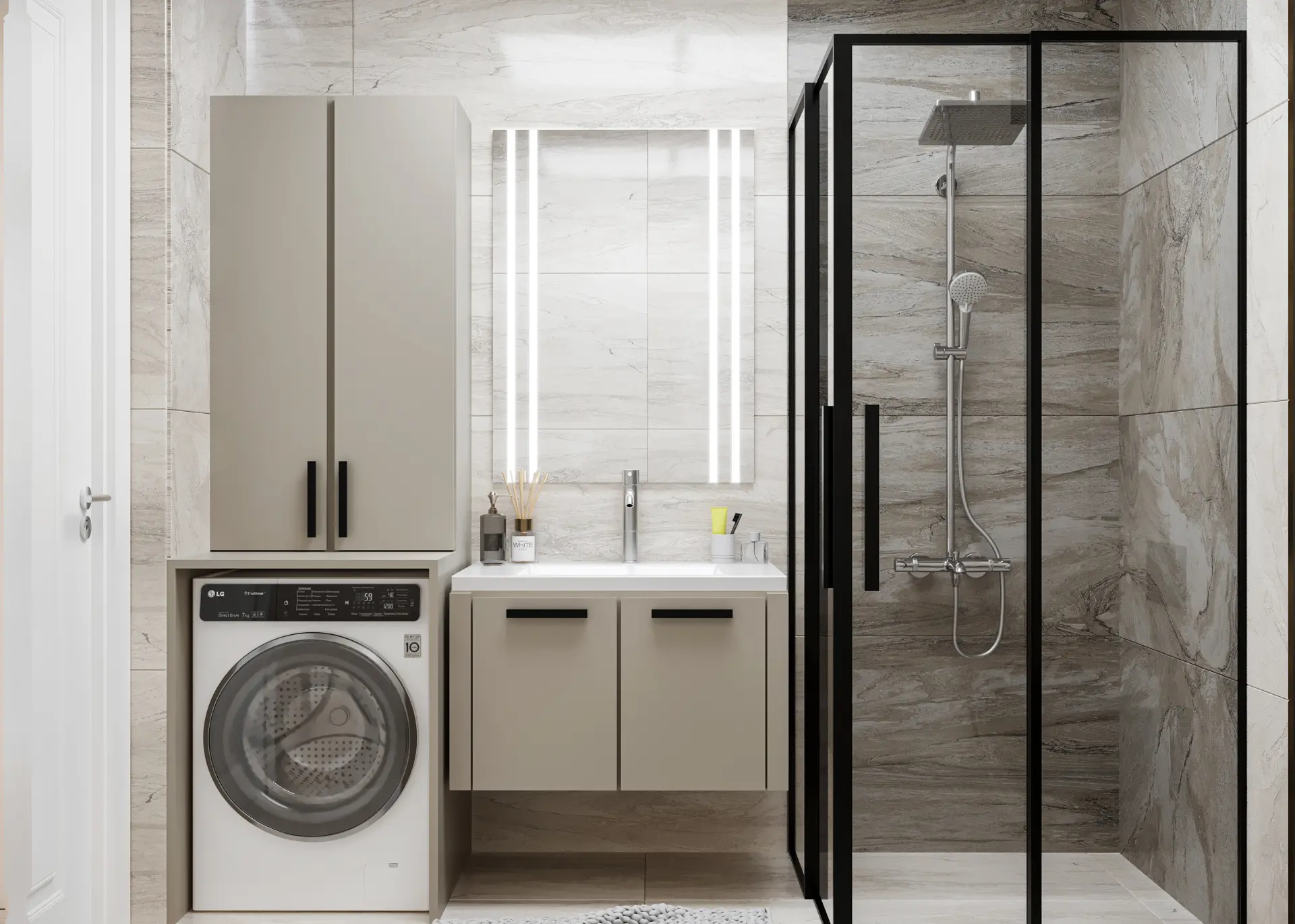 İÇ MİMARLIK - TOPLU KONUT - 18 DAİRE