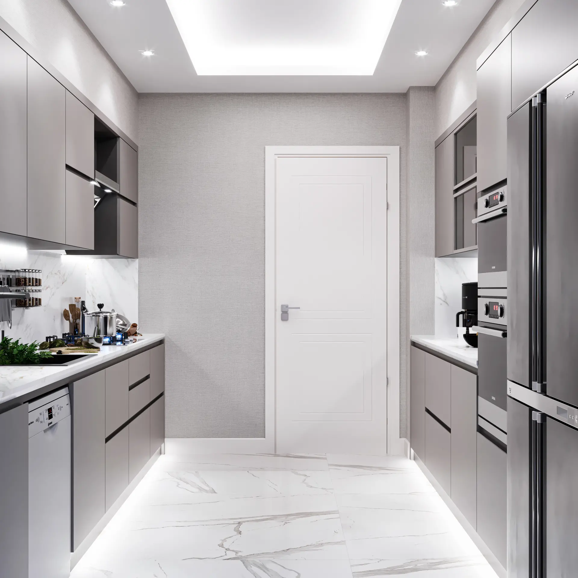 İÇ MİMARLIK - TOPLU KONUT - 21 DAİRE