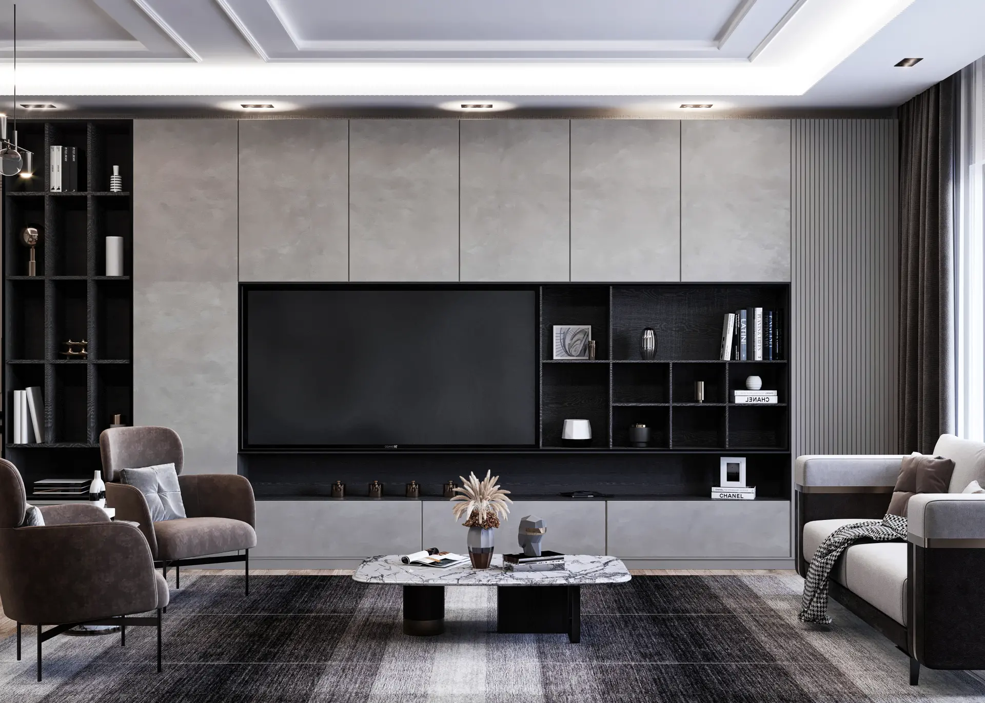 İÇ MİMARLIK - TOPLU KONUT- PANORA MASLAK