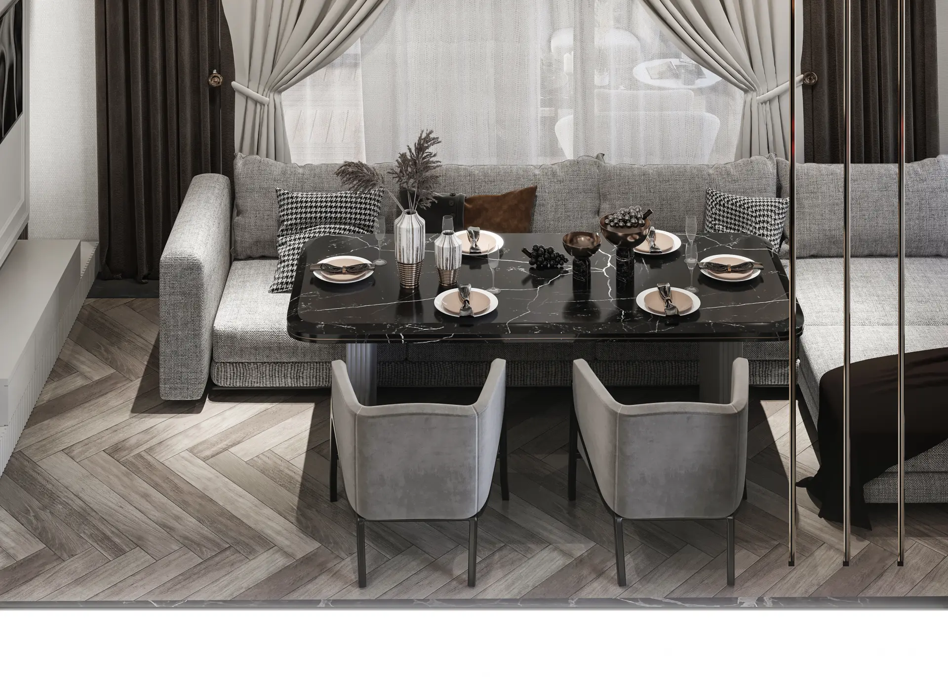 İÇ MİMARLIK - VİLLA - MEHMET HEZER