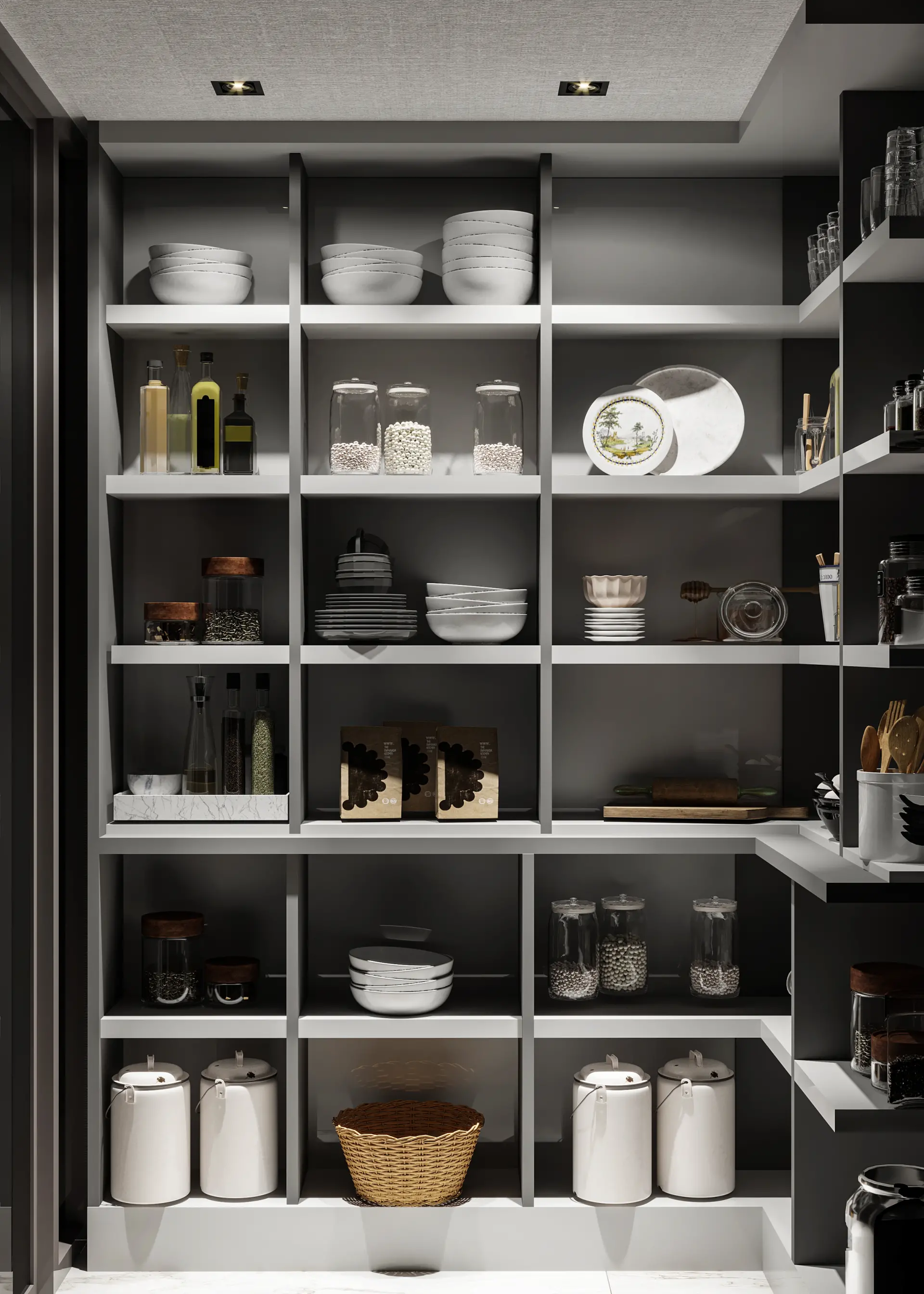 İÇ MİMARLIK - TOPLU KONUT - CADDE MASLAK