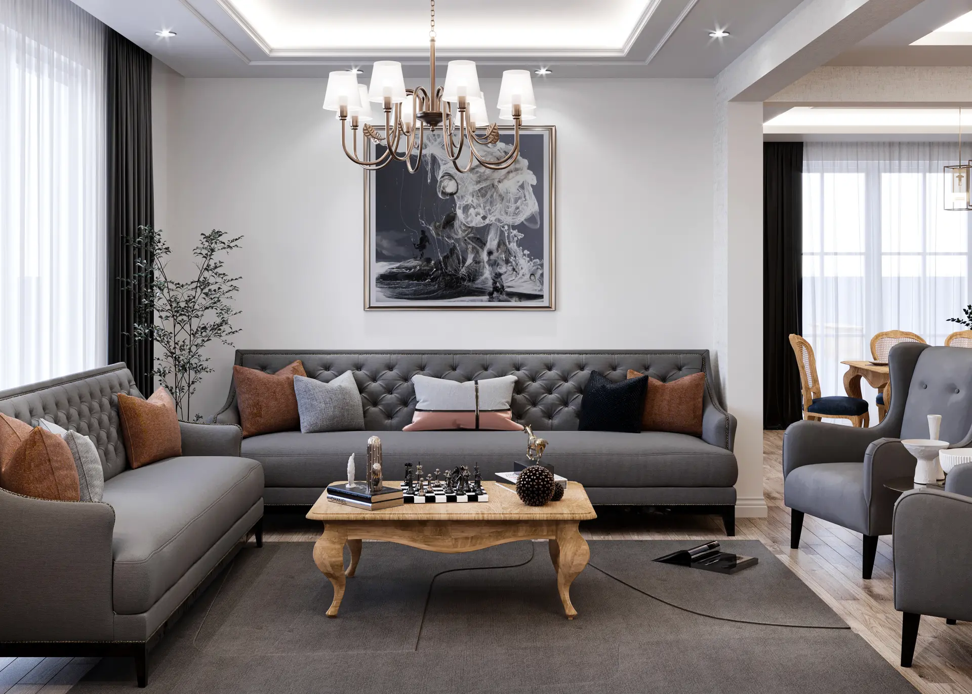 İÇ MİMARLIK - VİLLA - ESMA KEYİFLİ