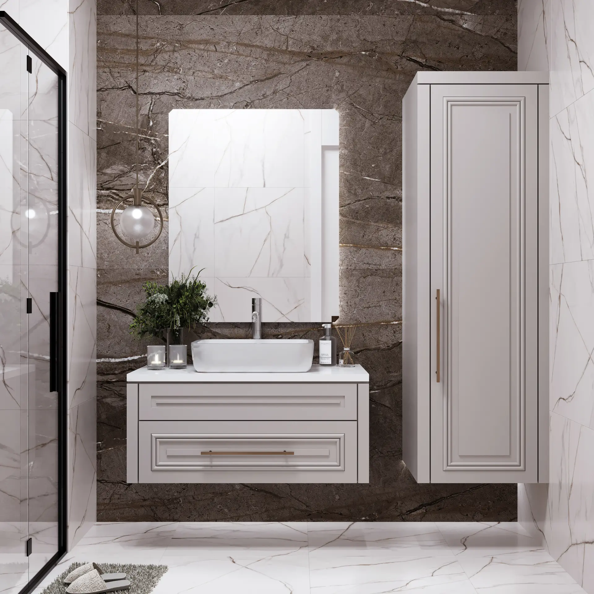 İÇ MİMARLIK - TOPLU KONUT - MARKON