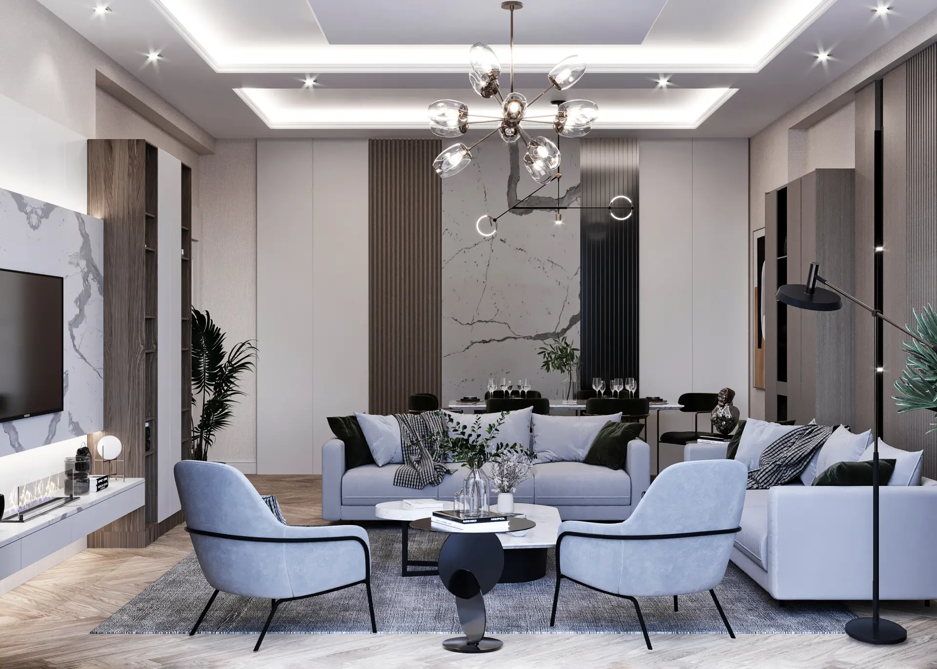 İÇ MİMARLIK - VİLLA - MEHMET KARTAL