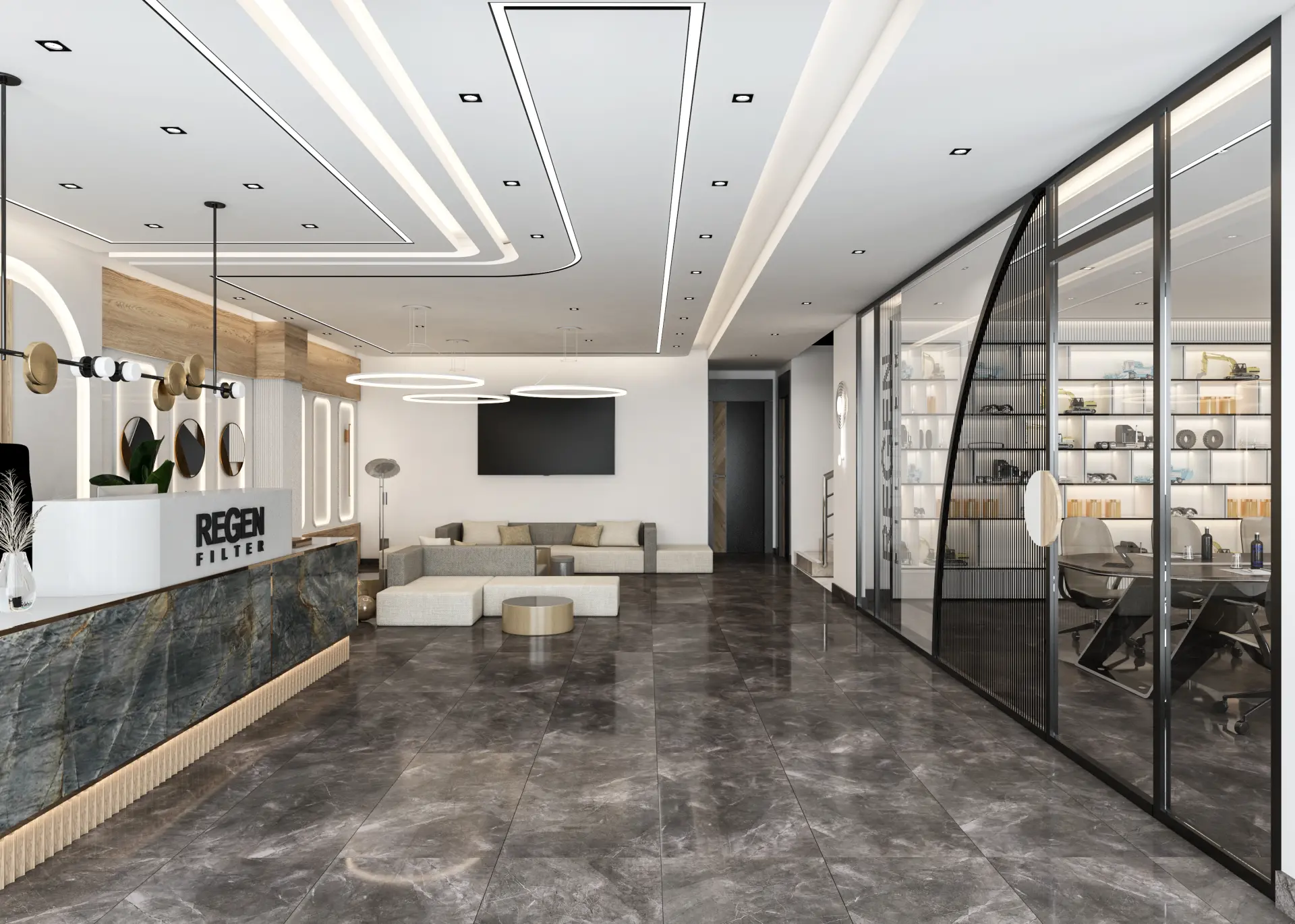 İÇ MİMARLIK - OFİS - REGEN