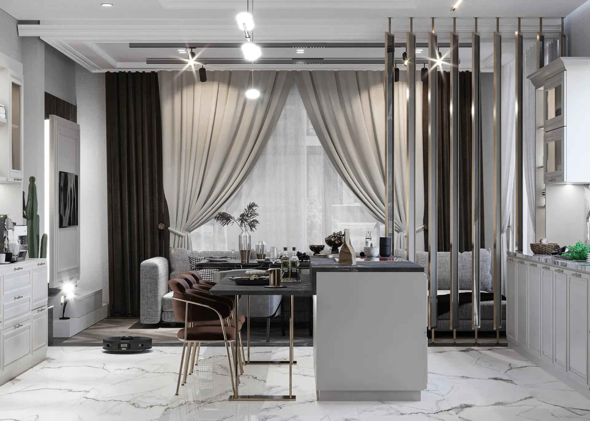 İÇ MİMARLIK - VİLLA - MEHMET HEZER