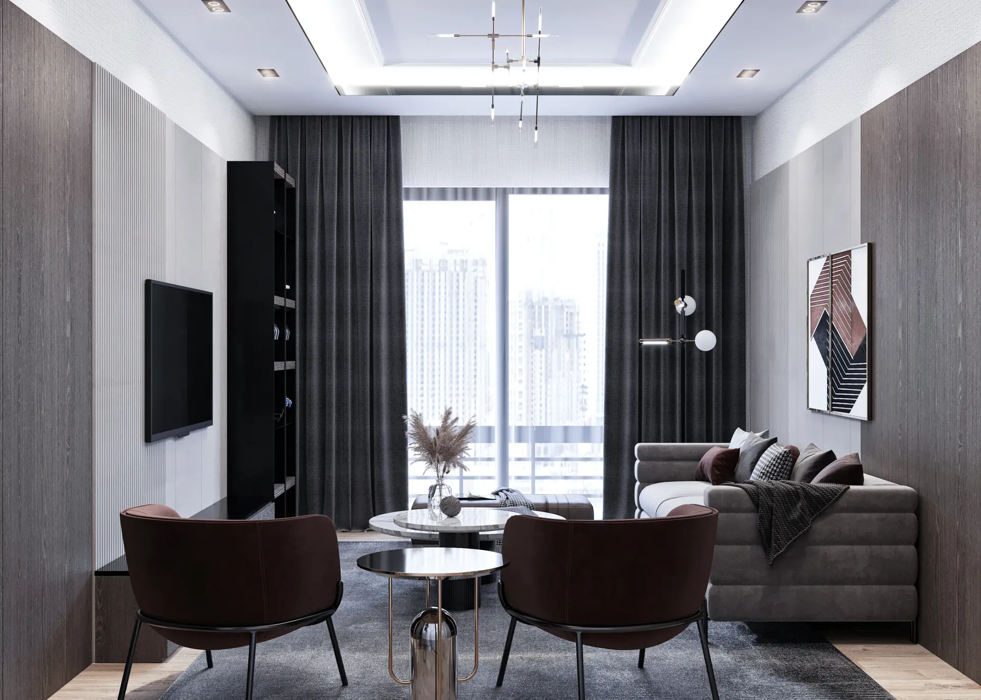 İÇ MİMARLIK - TOPLU KONUT- PANORA MASLAK