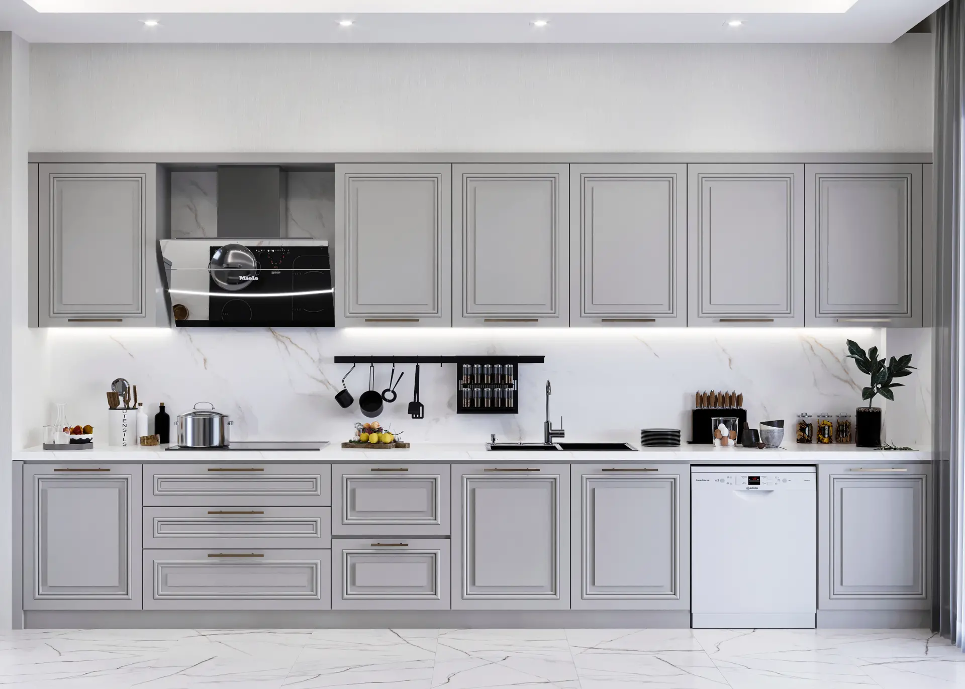 İÇ MİMARLIK - TOPLU KONUT - MARKON