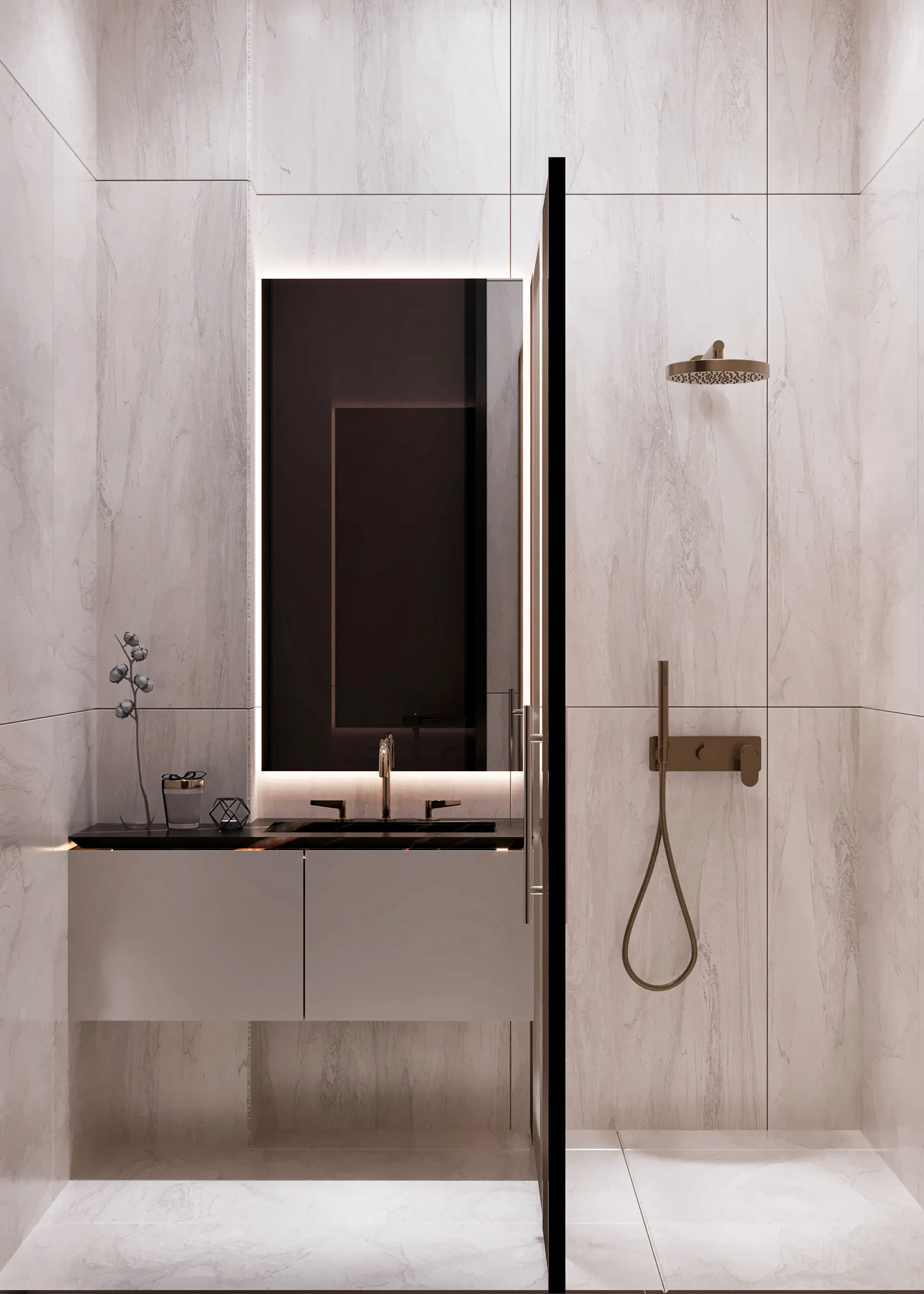 İÇ MİMARLIK - VİLLA - HALİL GÜNNAR