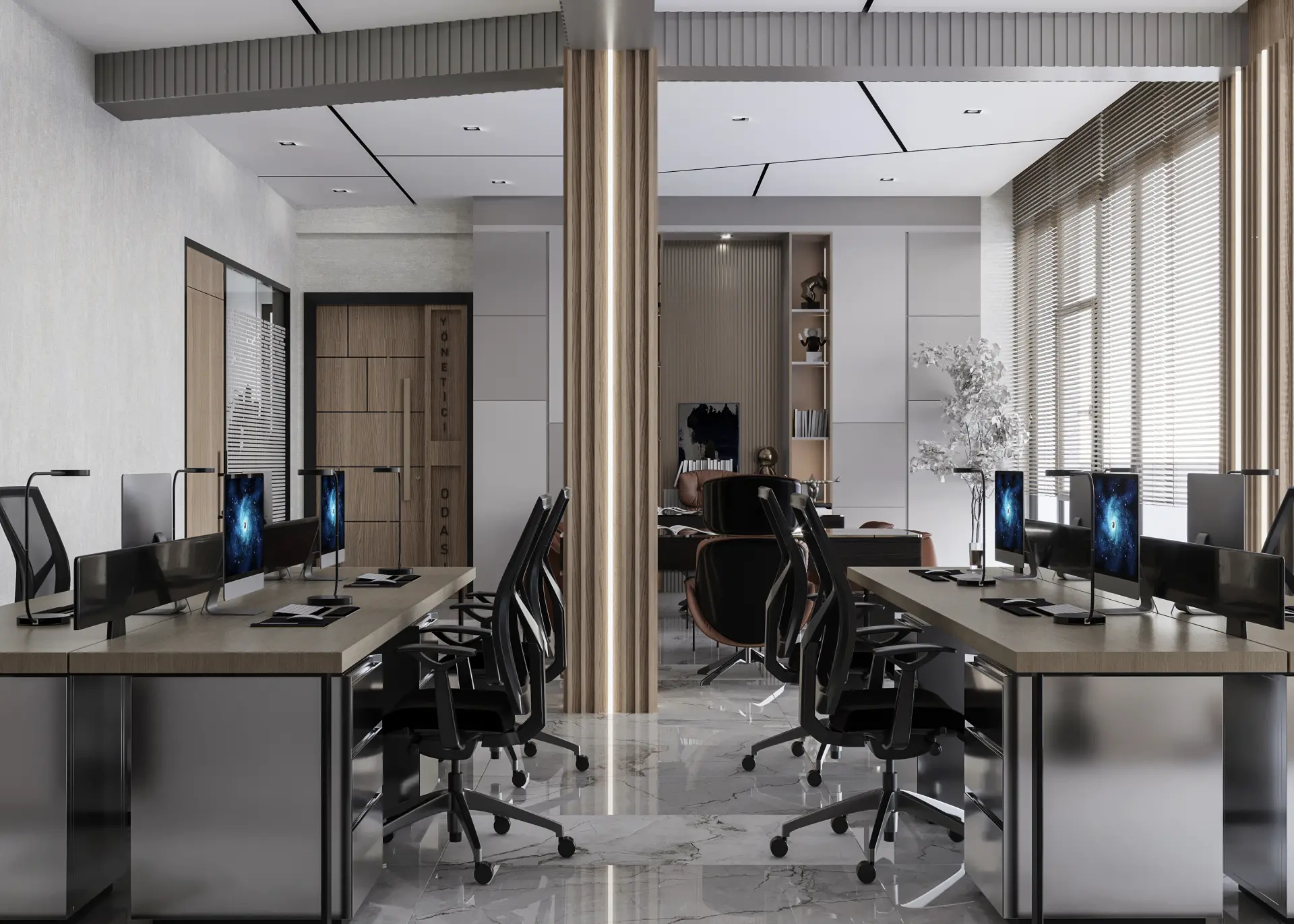 İÇ MİMARLIK - OFİS - ERBATAB