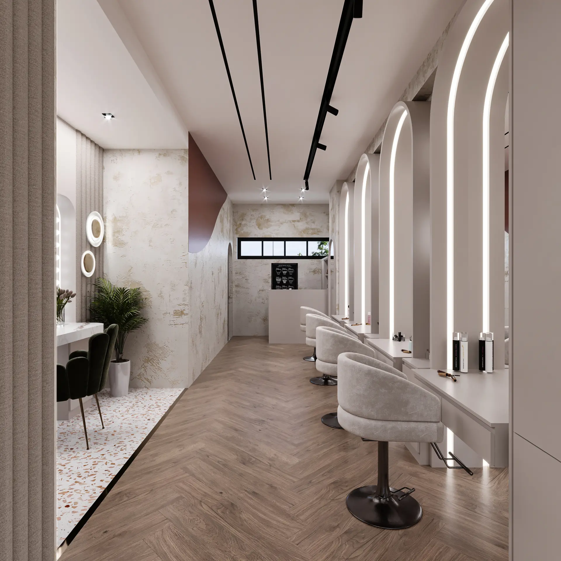 İÇ MİMARLIK - KUAFÖR - BÜŞRA ADALI