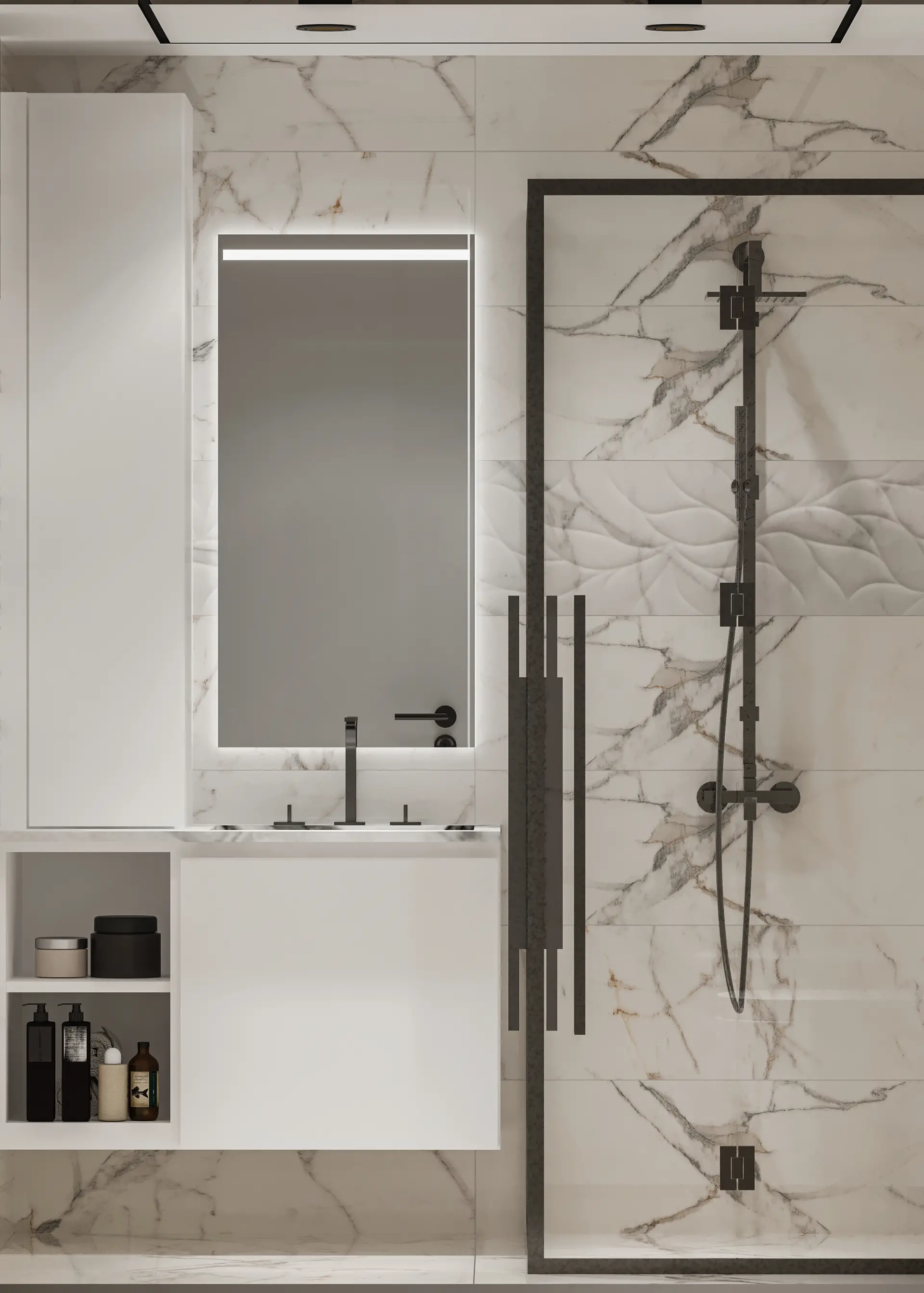 İÇ MİMARLIK - TOPLU KONUT - BERAH 42