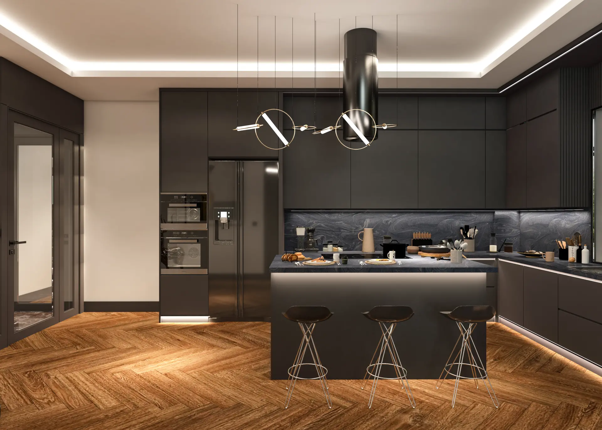 İÇ MİMARLIK - VİLLA - F.Ö