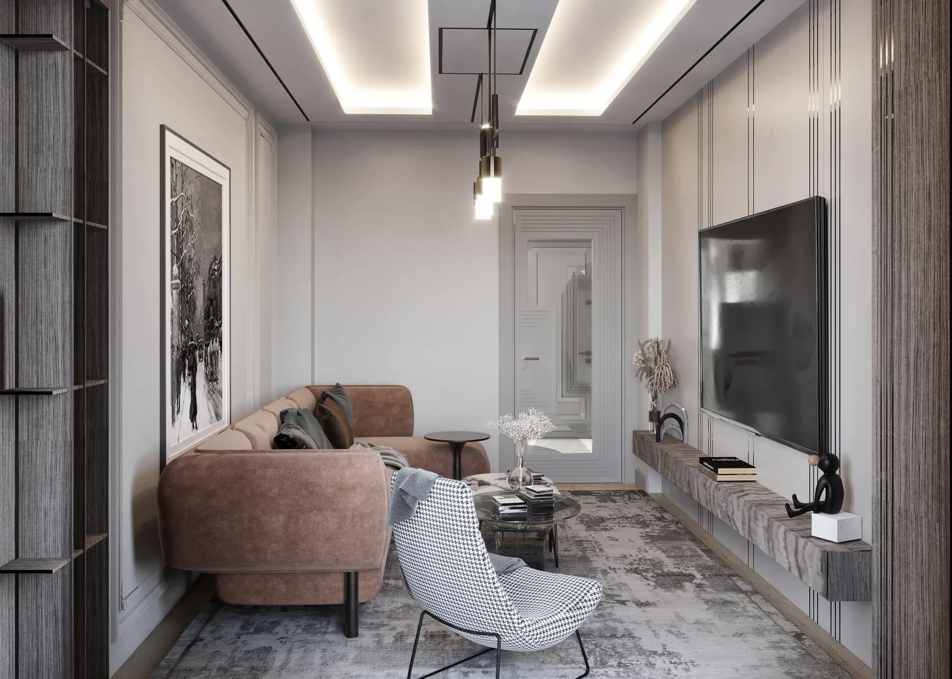 İÇ MİMARLIK - TOPLU KONUT - HASAN BOZKAYA