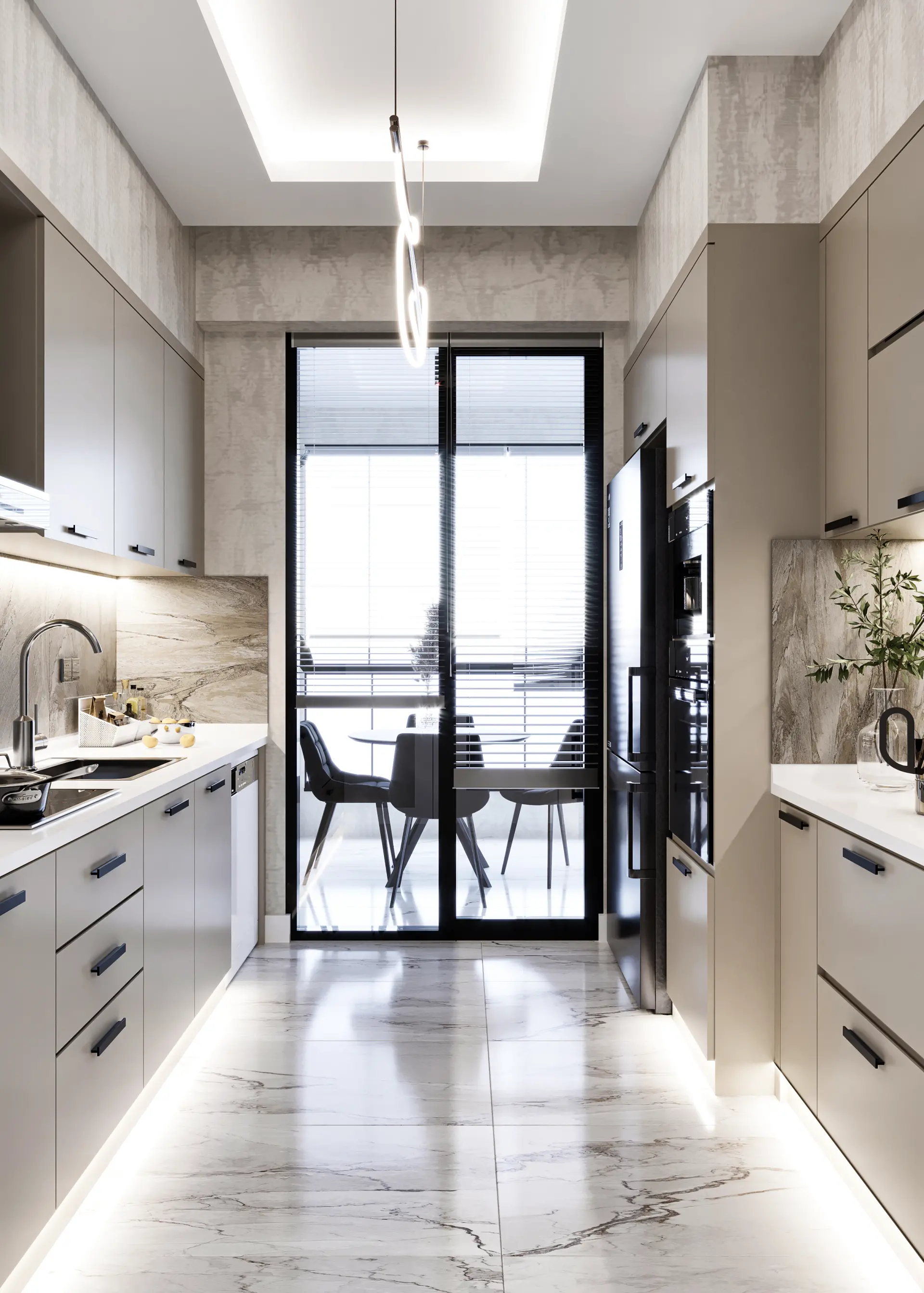 İÇ MİMARLIK - TOPLU KONUT - 18 DAİRE