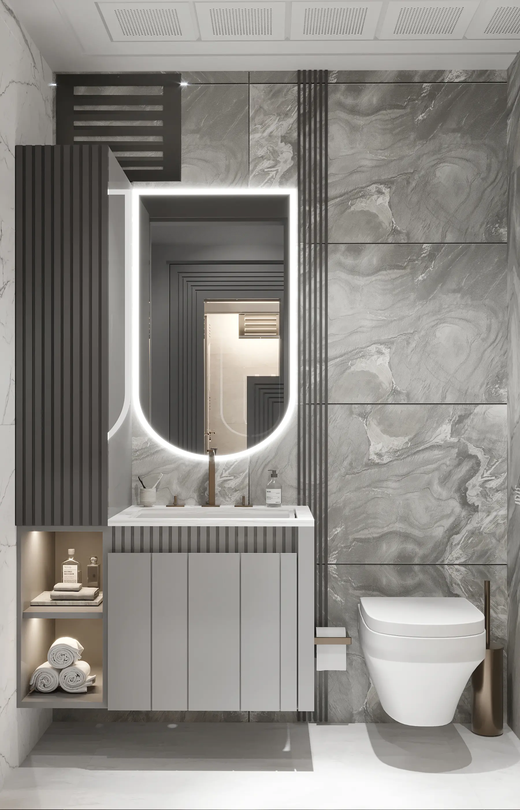 İÇ MİMARLIK - TOPLU KONUT - HASAN BOZKAYA