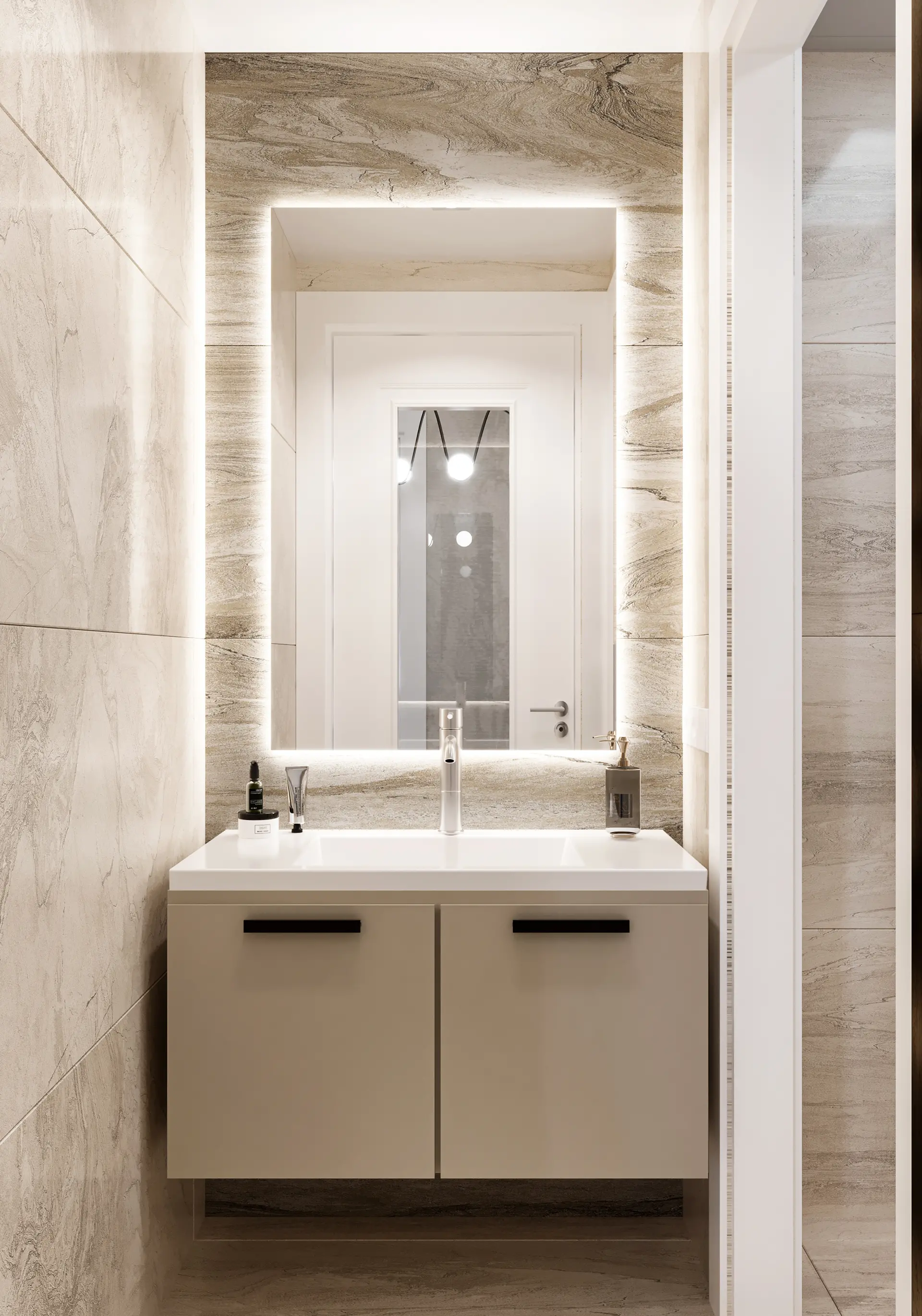 İÇ MİMARLIK - TOPLU KONUT - 18 DAİRE