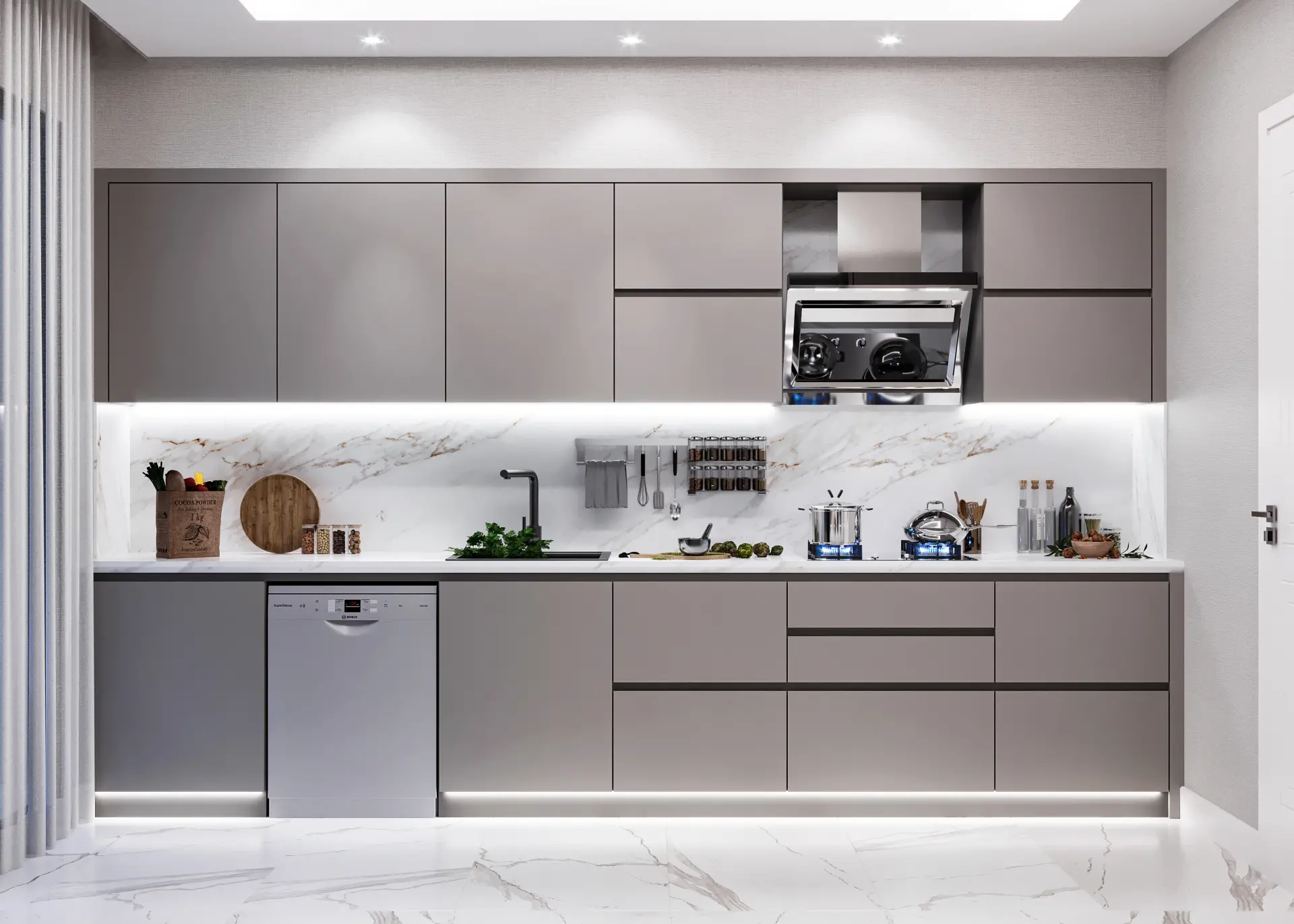 İÇ MİMARLIK - TOPLU KONUT - 21 DAİRE