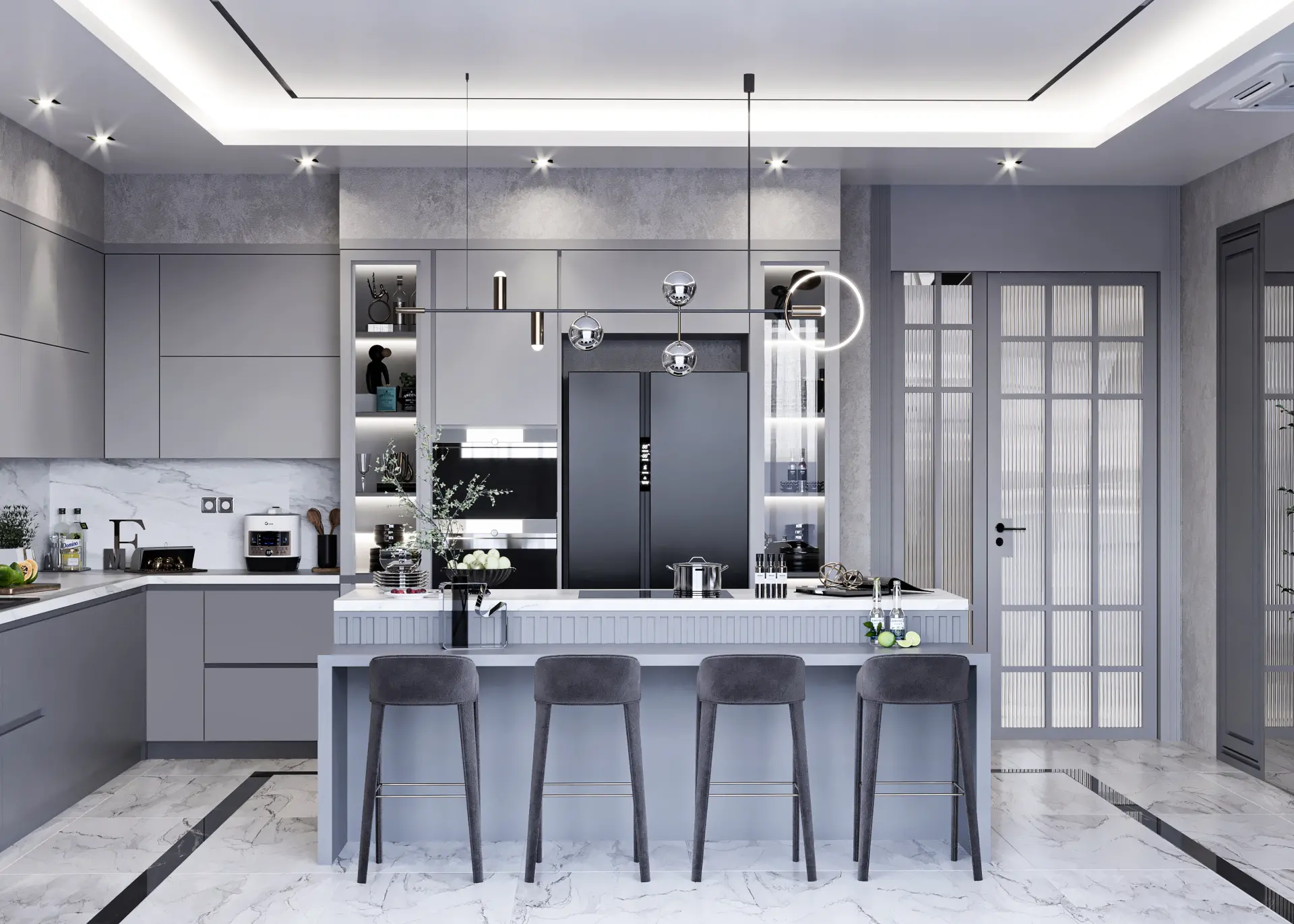 İÇ MİMARLIK - VİLLA - FATİH ERGÜL