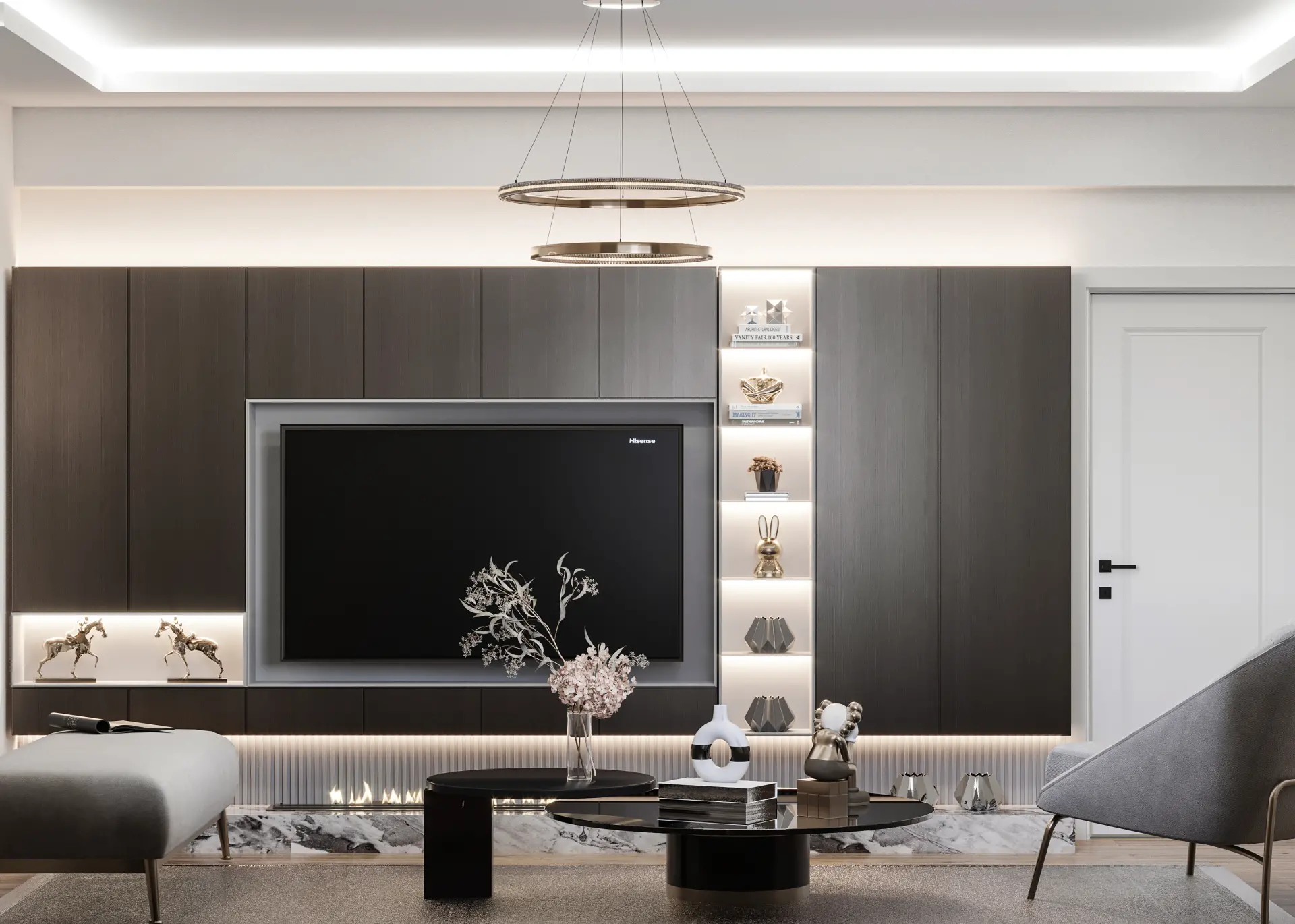 İÇ MİMARLIK - TOPLU KONUT - PORT MASLAK