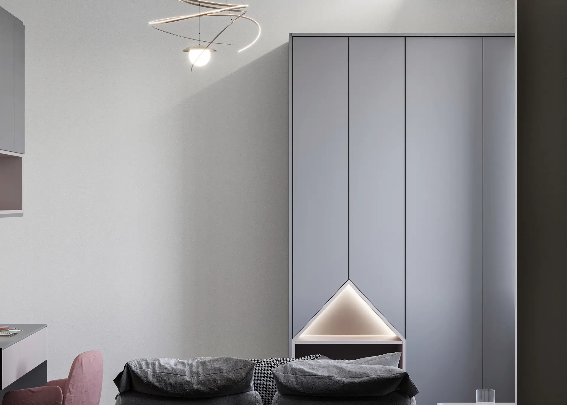 İÇ MİMARLIK - TOPLU KONUT - PORT MASLAK