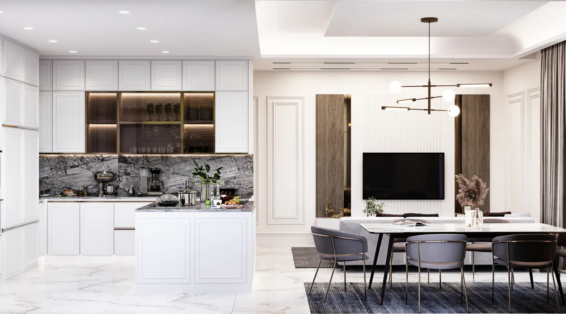 İÇ MİMARLIK - VİLLA - HALİL GÜNNAR